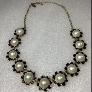 Kate Spade New York Necklace  Gold-tone/White/Black